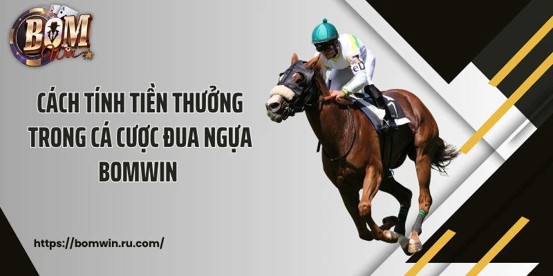 Cách tính tiền thưởng trong cá cược đua ngựa Bomwin